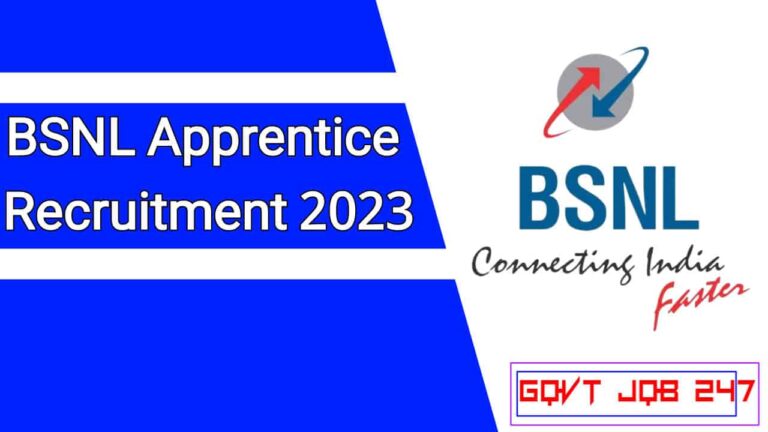 BSNL Apprentice Recruitment 2023