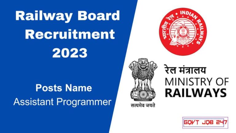 Railway Board Recruitment 2023