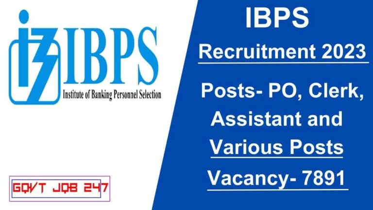 IBPS Recruitment 2023