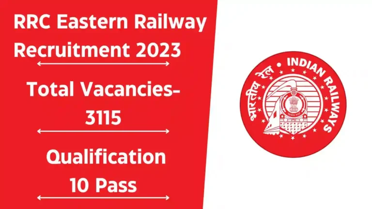 RRC Eastern Railway Recruitment 2023