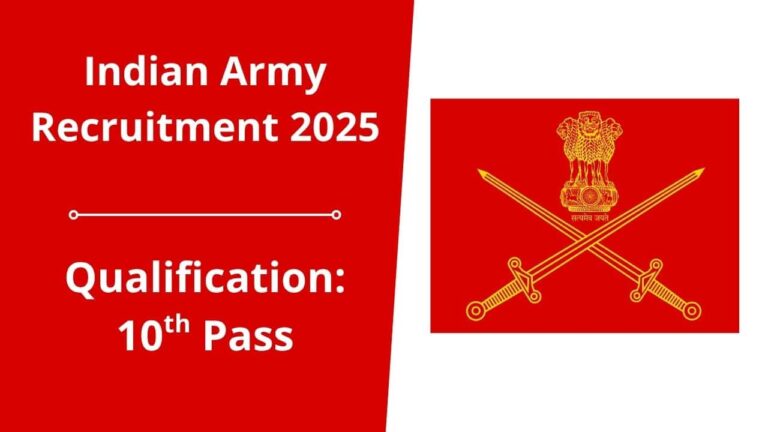 Indian Army Recruitment 2025